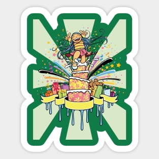 fantasy island Sticker